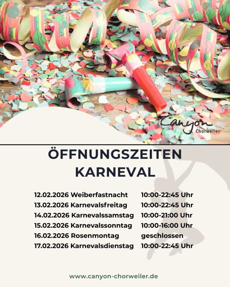20260204 Öffnungszeiten Karneval